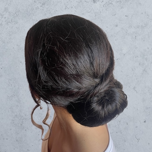 twisted knot updo